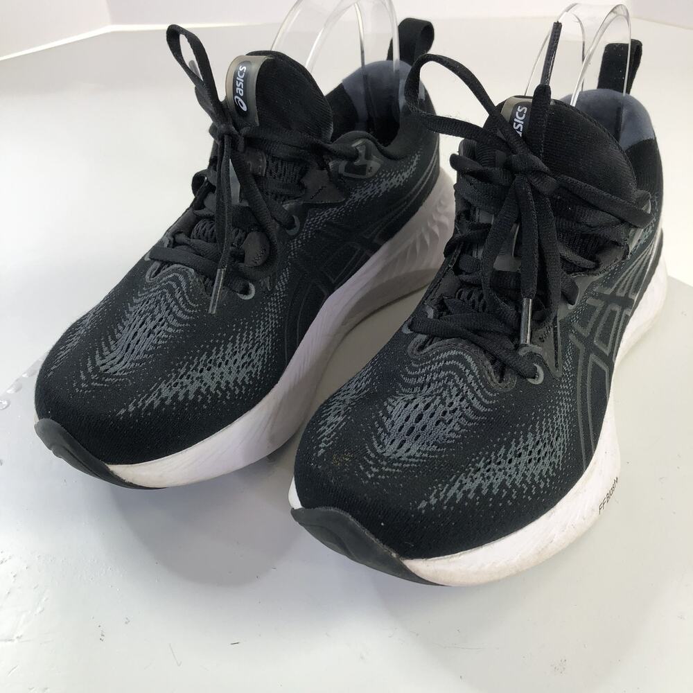 Asics Gel Cumulus 25 Shoes Womens 9 Running Sneakers Black 1012B441